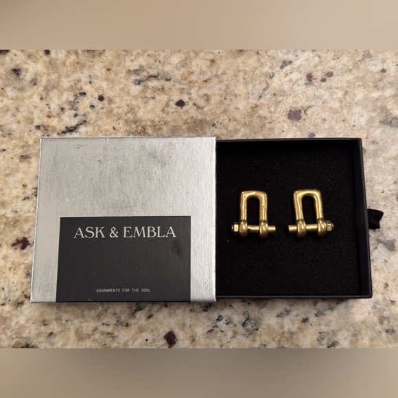 Ask And Embla Jewelry - ASK & EMBLA GOLD EAR WEIGHTS FOR 
GAUGED EARS